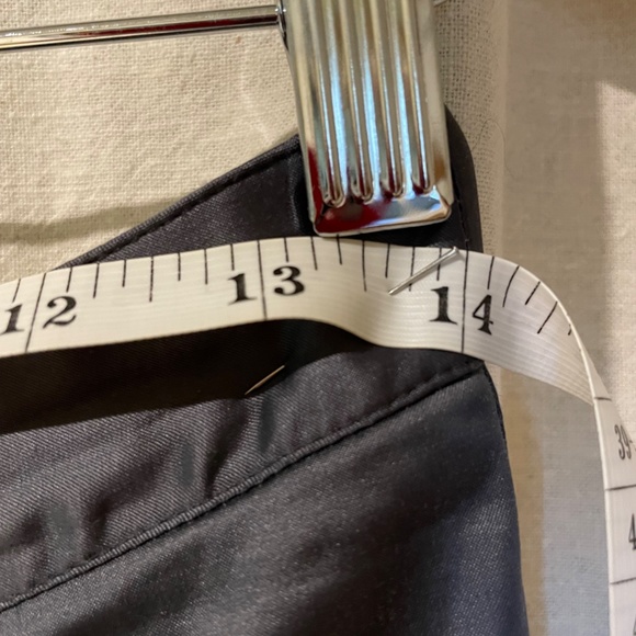 Mylène B. Designer pants from Mtl. Stretch and super nice!  Cobalt blue & Black - Picture 11 of 16